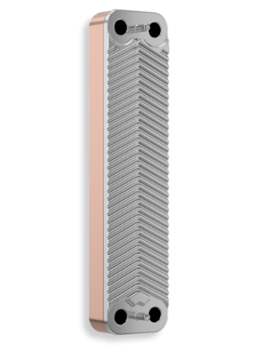 Asymmetric brazed plate exchangers Asymmetric brazed plate exchangers