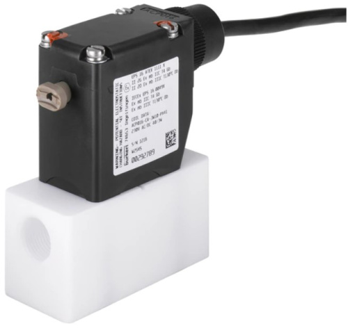 Solenoid valve Burkert type 0121 - Direct-acting 2/2 or 3/2-way pivoted armature valve