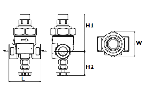 Temperature Control Steam Traps Miyawaki TB7N-SR