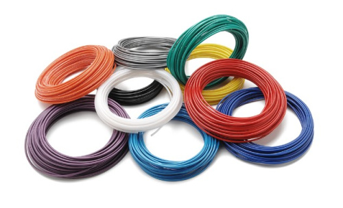 Linear flexible tubing in Rilsan PA 11 PHL Mebra