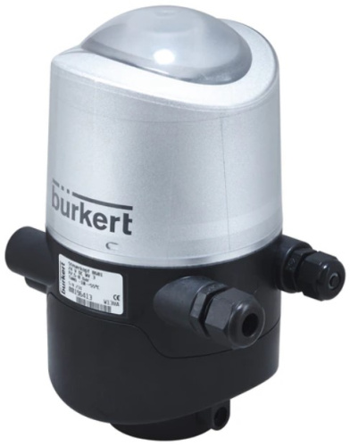 Control head for decentralized automation of hygienic process valves Burkert type 8681