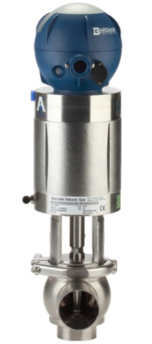 Aseptic valve with diaphragm Bardiani BBWP1