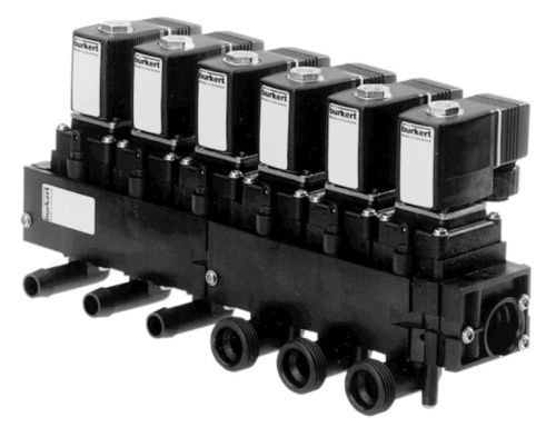 Solenoid valve Burkert type 6227 - Servo assisted 2/2-way Modular Water Valve System