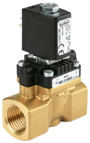 Solenoid valve Burkert type 6211 - Diaphragm valve 2/2-way servo-assisted