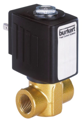 Steam solenoid valve Burkert type 6240 - Servo-assisted 2/2-way piston valve Steam solenoid valve Burkert type 6240 - Servo-assisted 2/2-way piston valve