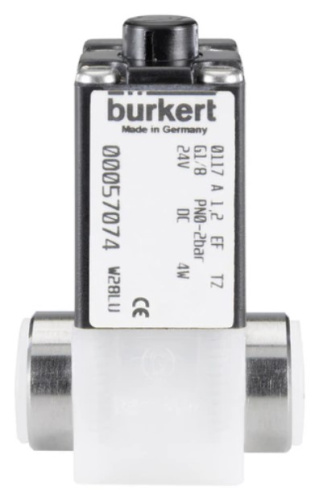 Solenoid valve Burkert type 0117 - 2/2 way Plunger-Solenoid Valve with separating diaphragm