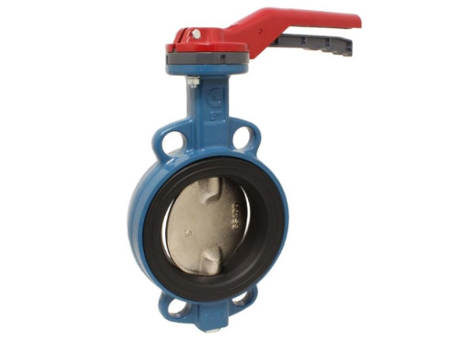 Butterfly valve with hand lever END-Armaturen TA
