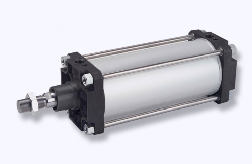 Double acting cylinder | adjustable cushioning | magnetic piston | M-series HAFNER DIM