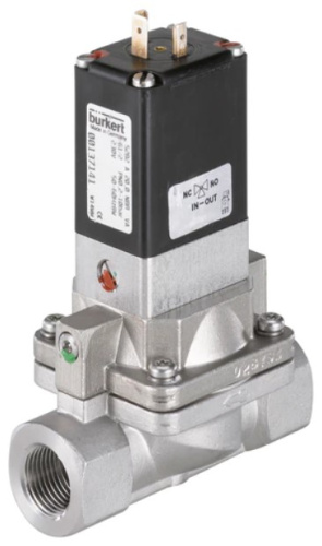 Water solenoid valve Burkert type 5282 - Servo-assisted 2/2-way diaphragm valve Water solenoid valve Burkert type 5282 - Servo-assisted 2/2-way diaphragm valve
